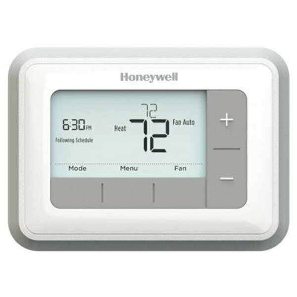 Honeywell Programmable Thermostat, Backlit Display, White RTH7560E1001/E